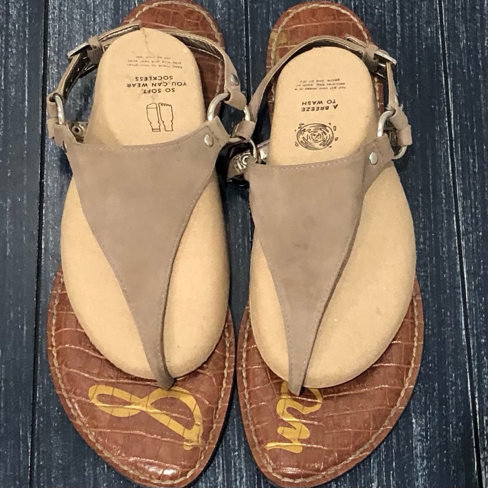 Sam Edelman Suede Sandals - Picture 3 of 6